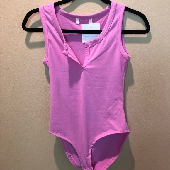 NWT boutique bodysuit | Rivals + Resilience | light magenta - Picture 8 of 9